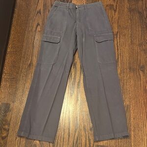 Zara Women's Gray Cargo Pants